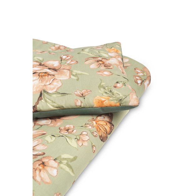 AKSOMINIS LOVELĖS KOMPLEKTAS KVADRATINIS ŽALIAS 2