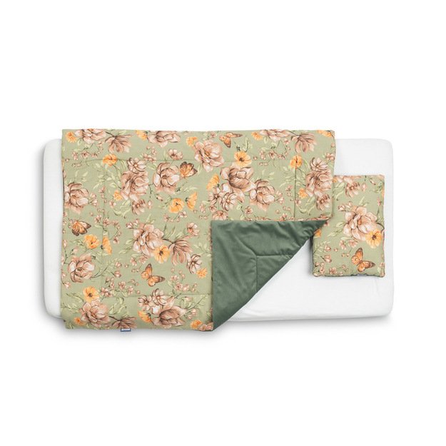 AKSOMINIS LOVELĖS KOMPLEKTAS KVADRATINIS ŽALIAS 1