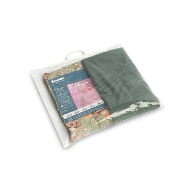 AKSOMINIS LOVELĖS KOMPLEKTAS KVADRATINIS ŽALIAS 5