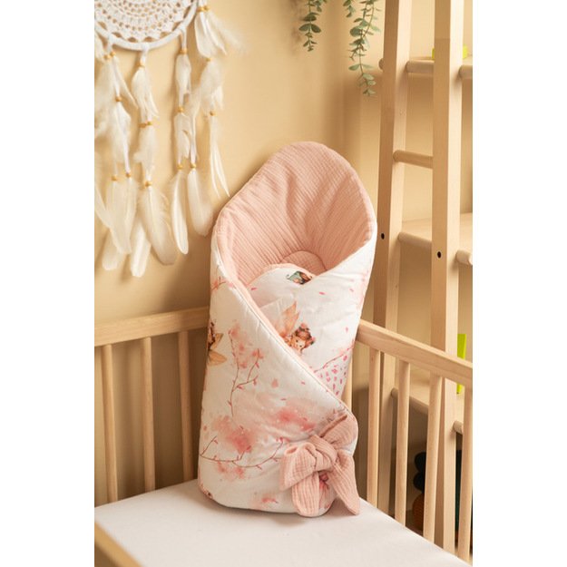 Kūdikio vokelis PINK FAIRY 75x75 2