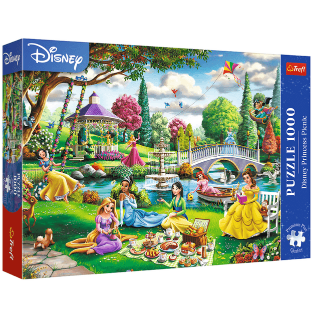 Dėlionė – 1000 – Disney – Princesės piknikas – Trefl 10919