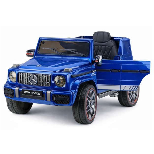 Mercedes AMG G 63 Blue Painted Electric Ride-On Car
