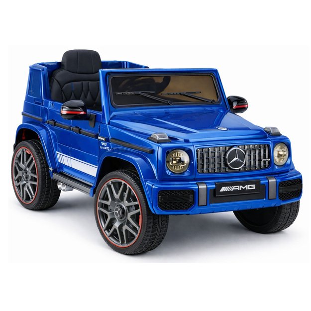 Mercedes AMG G 63 Blue Painted Electric Ride-On Car