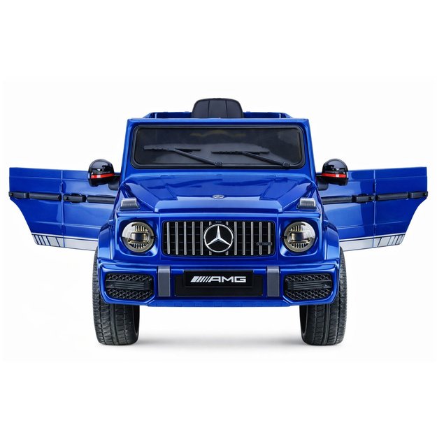Mercedes AMG G 63 Blue Painted Electric Ride-On Car