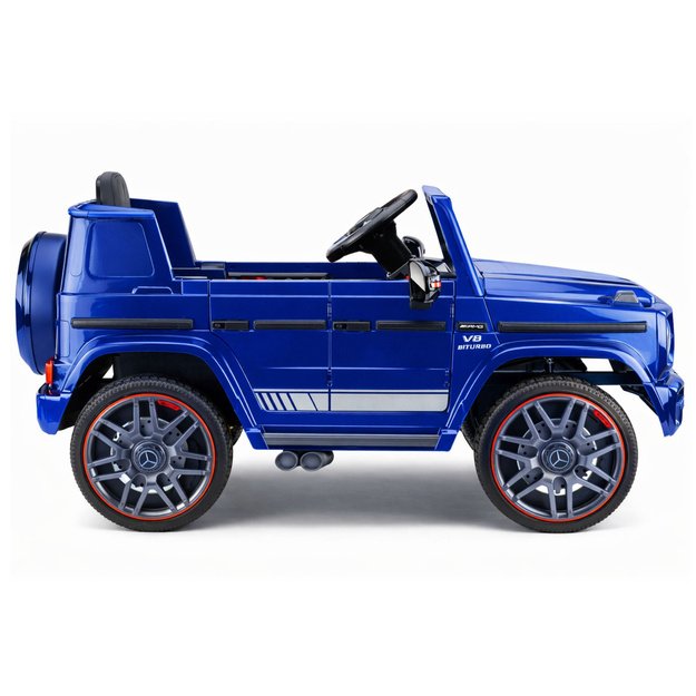 Mercedes AMG G 63 Blue Painted Electric Ride-On Car