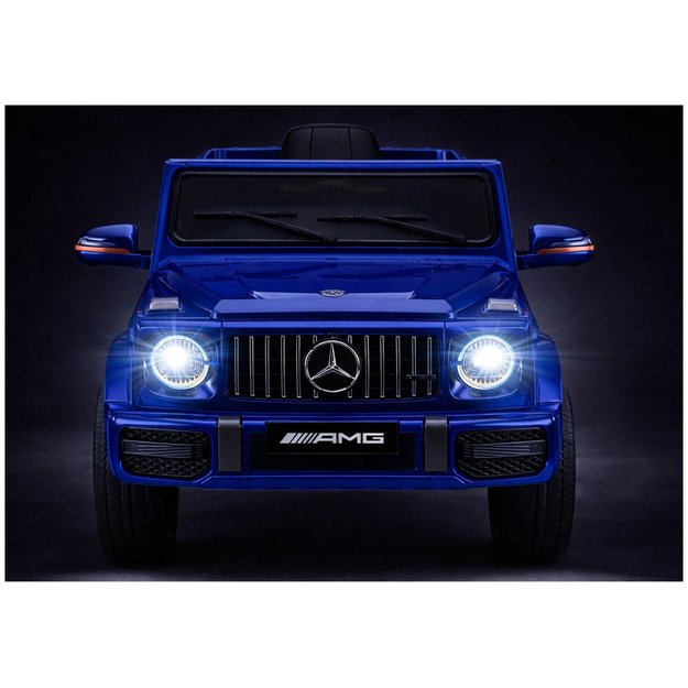 Mercedes AMG G 63 Blue Painted Electric Ride-On Car