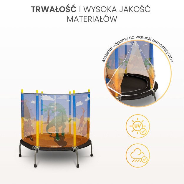 CHILDREN S TRAMPOLINE - DINO