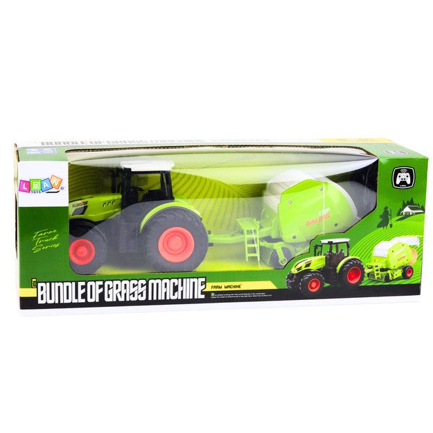 RC Remote Controlled Agricultural Farm Tractor with Baler 1:24