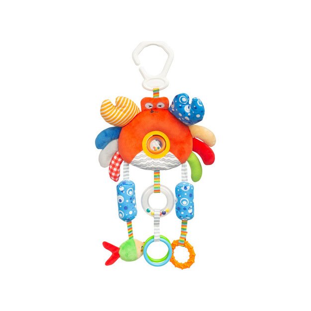 COLORFUL TRAVEL TOY CRAB