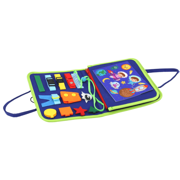 Felt Board Sensory Manipulative Educational Blue