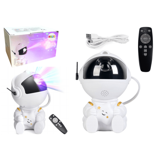 Astronaut Projector With Star LED USB Remote Control