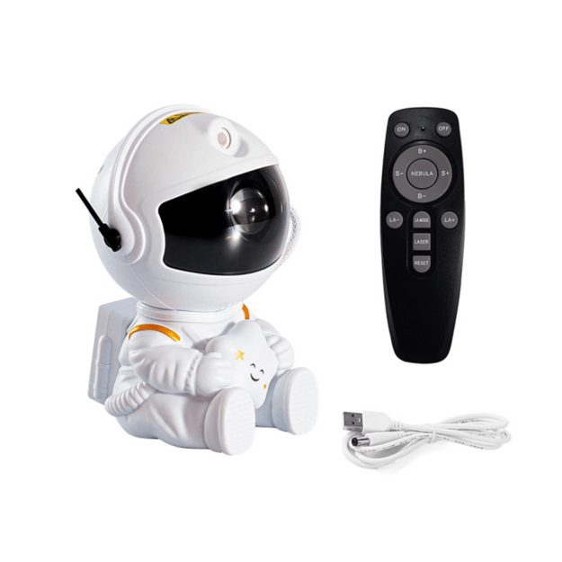 Astronaut Projector With Star LED USB Remote Control