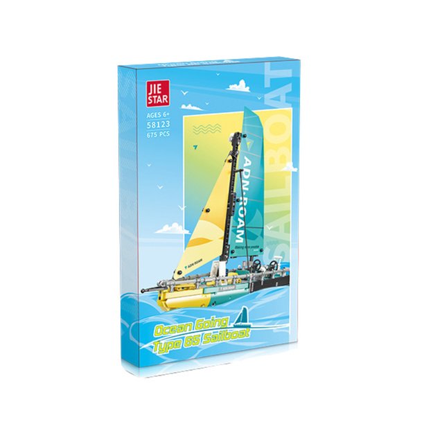 Statybiniai blokai Burlaivis Valčių tipas 65 Modelis 675el 3