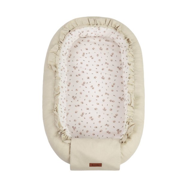 BABY NEST COTTON ROSE BEIGE 80X45