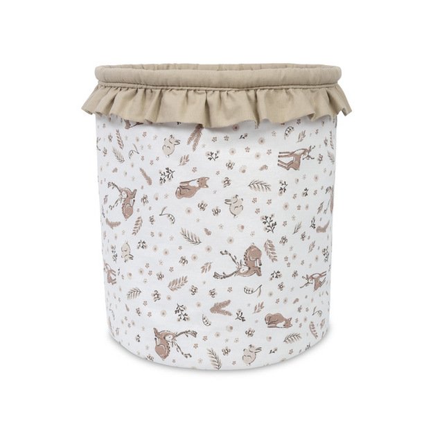BASKET FOR TOYS FOREST BEIGE M