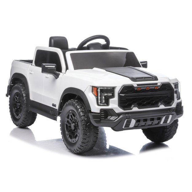 4x4 Battery Car P4 12V7Ah White