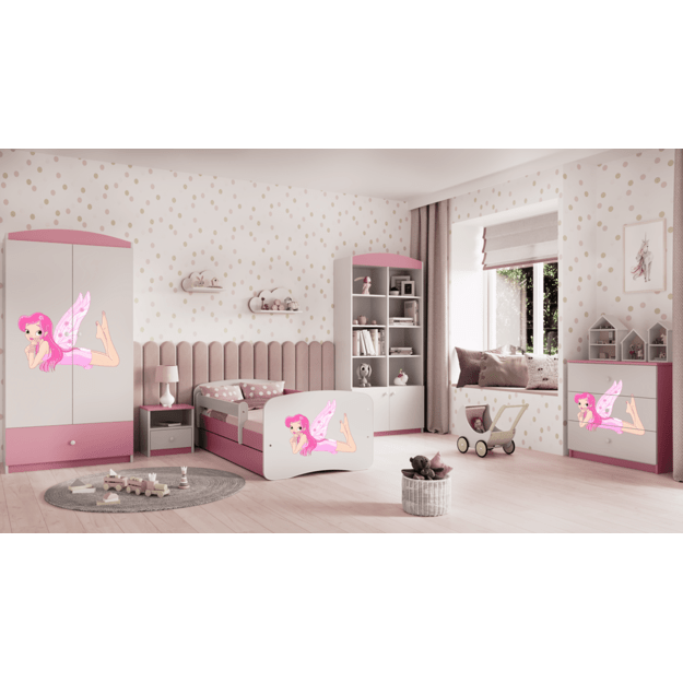Chest of drawers babydreams pink fairy with wings