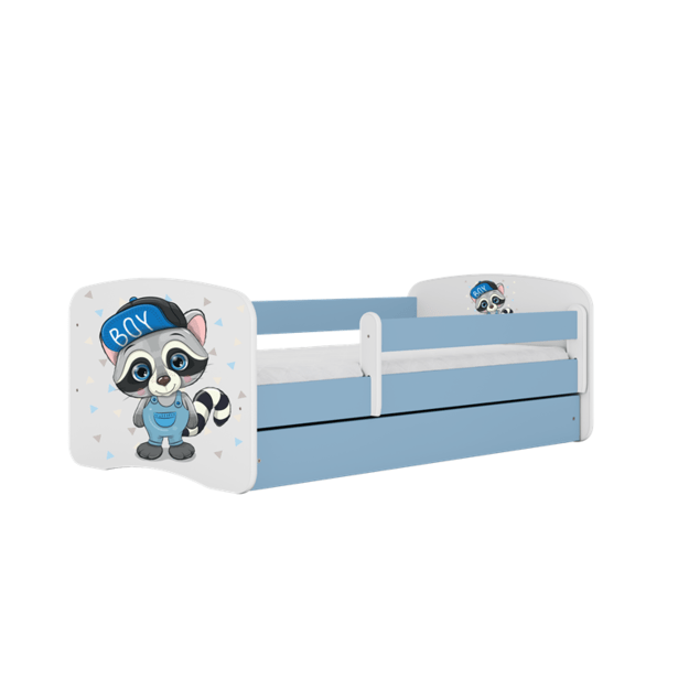Bed babydreams blue raccoon with drawer with mattress 180/80 5