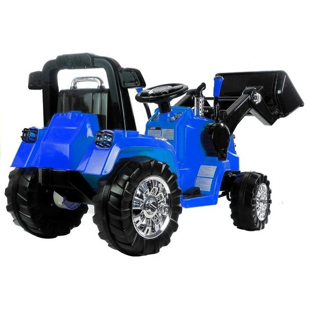 ZP1005 Blue - Electric Ride On Tractor 4