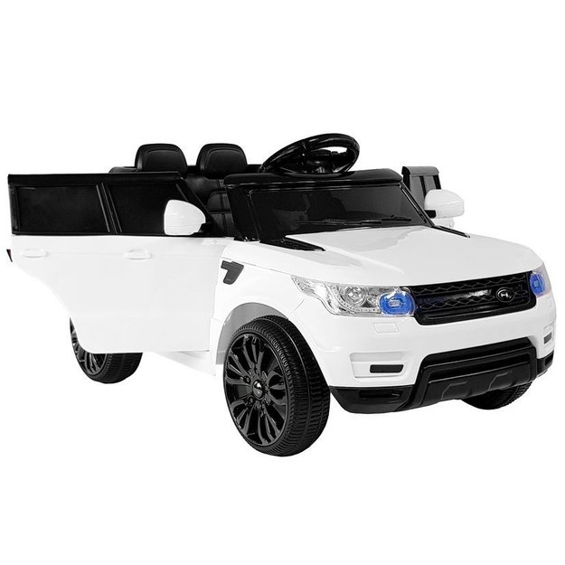 HL1638 Electric Ride-On Car White 1