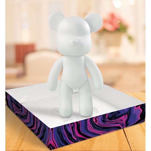 Splat Planet kūrybinis rinkinys Marble Bear, rožinis