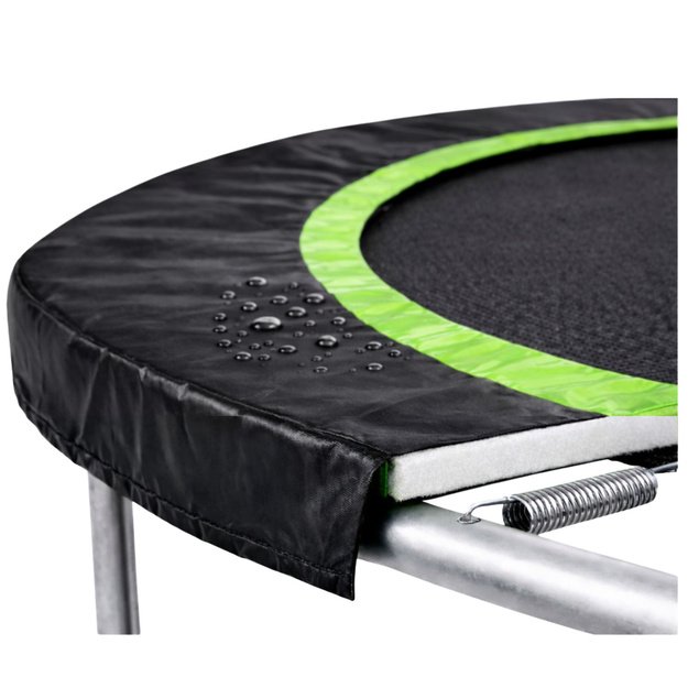 Lean Spring Pad for Trampoline Black 427-435 cm 14 ft