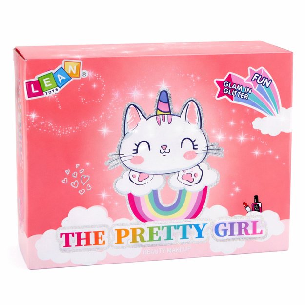 Grožio rinkinys Vienaragio kosmetikos krepšys Nagų aksesuarai Kosmetika