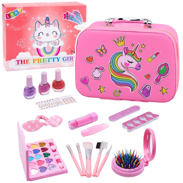 Grožio rinkinys Vienaragio kosmetikos krepšys Nagų aksesuarai Kosmetika