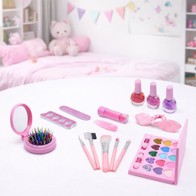 Grožio rinkinys Vienaragio kosmetikos krepšys Nagų aksesuarai Kosmetika