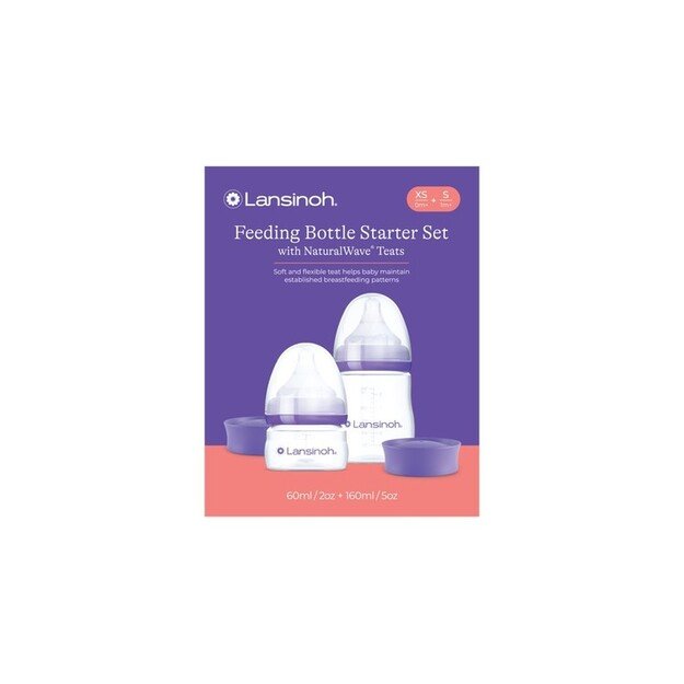 6057 STARTER SET BOTTLE 1 X 60ML, 1 X 160, + PACIFIER XS, S