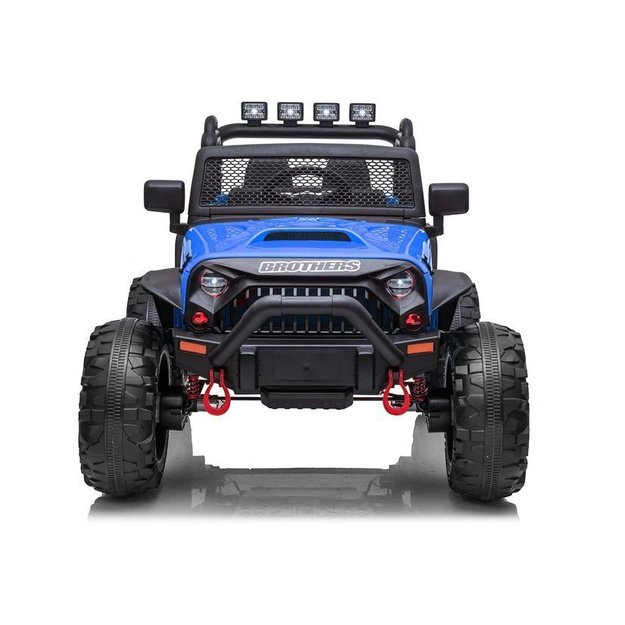 Jeep JC666 Electric Ride On Car Blue Painted 1