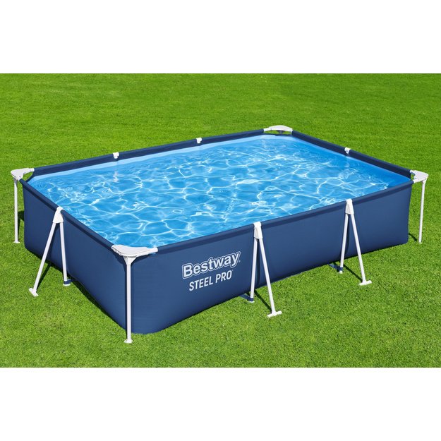 Rack Garden Pool 300 cm x 201 cm x 66 cm Bestway 56404