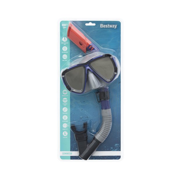 Diving Set Black Mask Snorkel Bestway 24053
