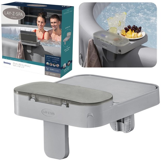 4-in-1 Tablet Holder Table Shelf for Lay-Z-Spa Bestway 60337