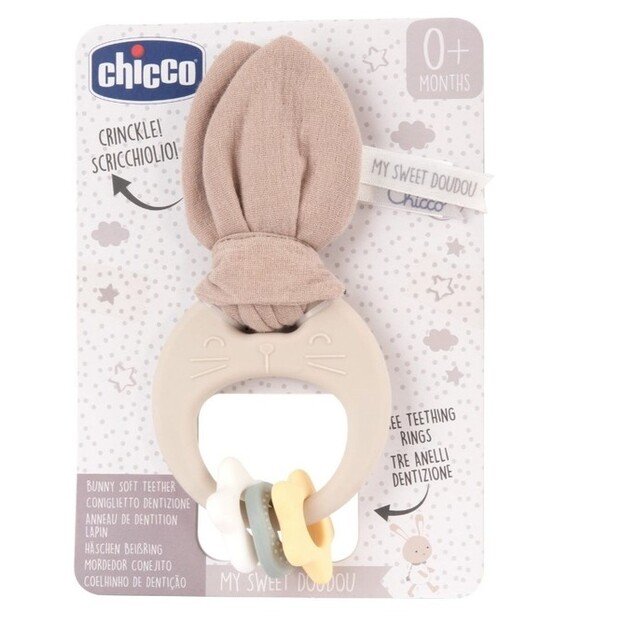 177851 BUNNISH TEETHING TOY