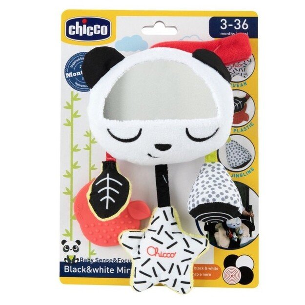 184675 CONTRAST PANDA PENDANT
