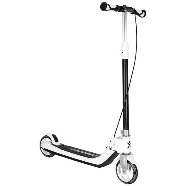 Hulajnoga dla dzieci TRIKE FIX dwukołowa LED składana podw&oacute;jne hamulce czarna