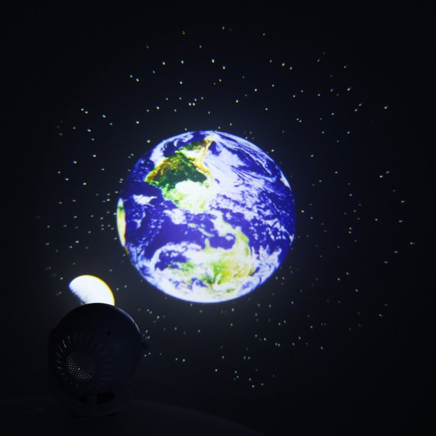 Projektor gwiazd nieba lampka nocna LED USB planetarium planety 12 dysk&oacute;w 360&deg; timer