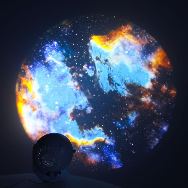 Projektor gwiazd nieba lampka nocna LED USB planetarium planety 12 dysk&oacute;w 360&deg; timer