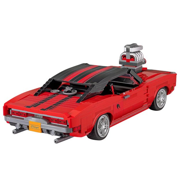 Construction Bricks Sports Car Charger Red 1869 pcs.