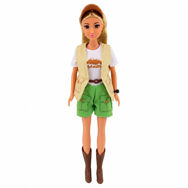 Anlily Traveler Doll with Dog Backpack Accessories Set