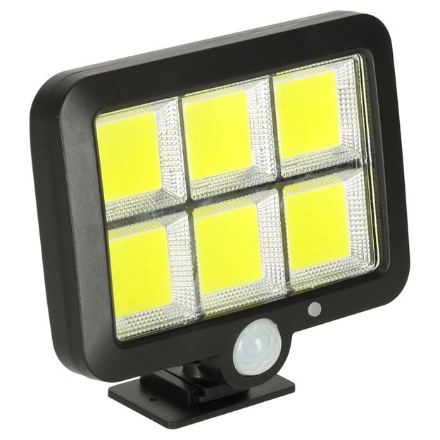 Saulės judesio ir sutemų jutiklio lempa 120 LED