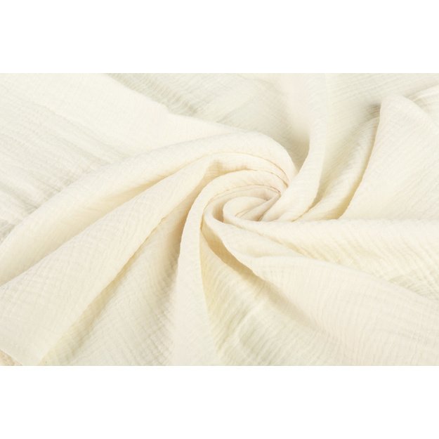 DIAPER CRUSHED MUSLIN 60X75 2-PACK PEACH CREAM