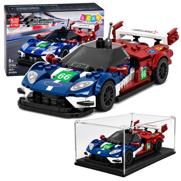 Building Blocks Sports Car GT2016 Racing Display Case 347 pcs.