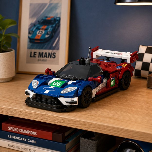 Building Blocks Sports Car GT2016 Racing Display Case 347 pcs.