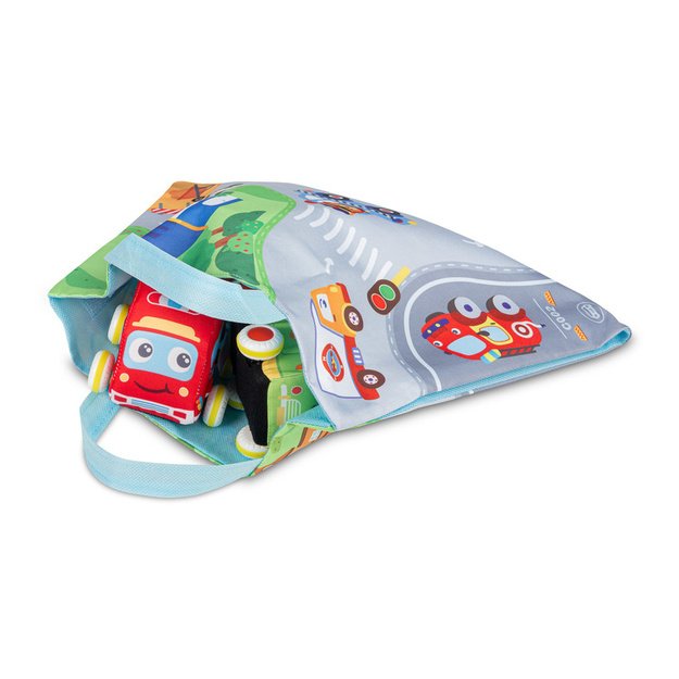 EDUCATIONAL TOY - PULLBACK CARS + MAT