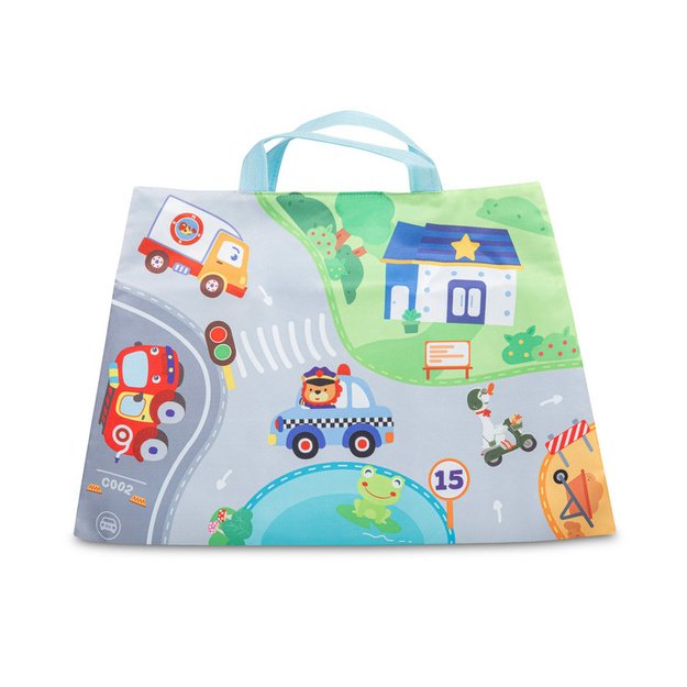EDUCATIONAL TOY - PULLBACK CARS + MAT