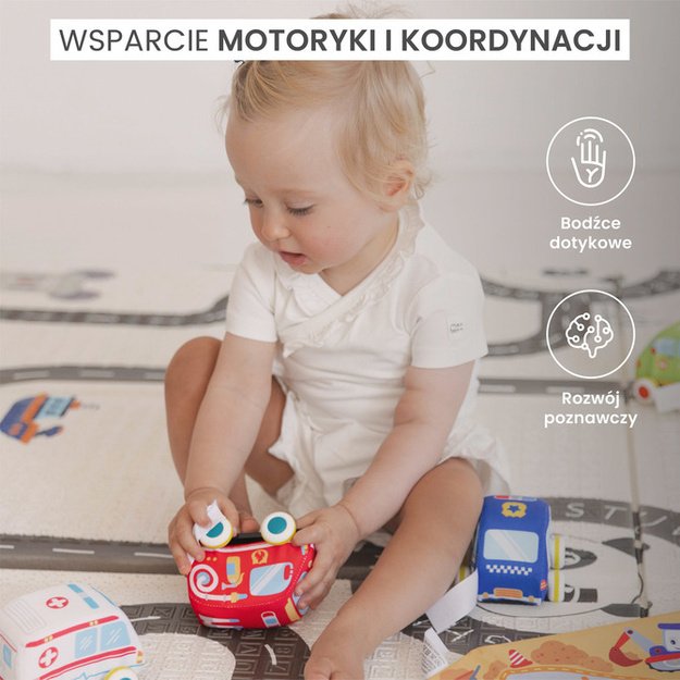 EDUCATIONAL TOY - PULLBACK CARS + MAT