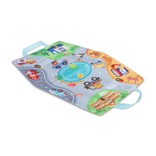 EDUCATIONAL TOY - PULLBACK CARS + MAT