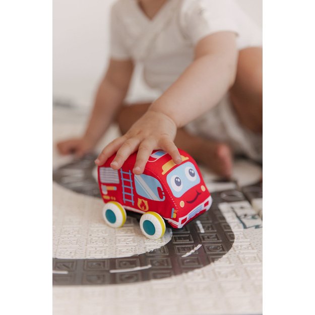 EDUCATIONAL TOY - PULLBACK CARS + MAT